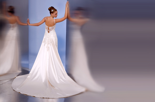 שמלות כלה עם שובל